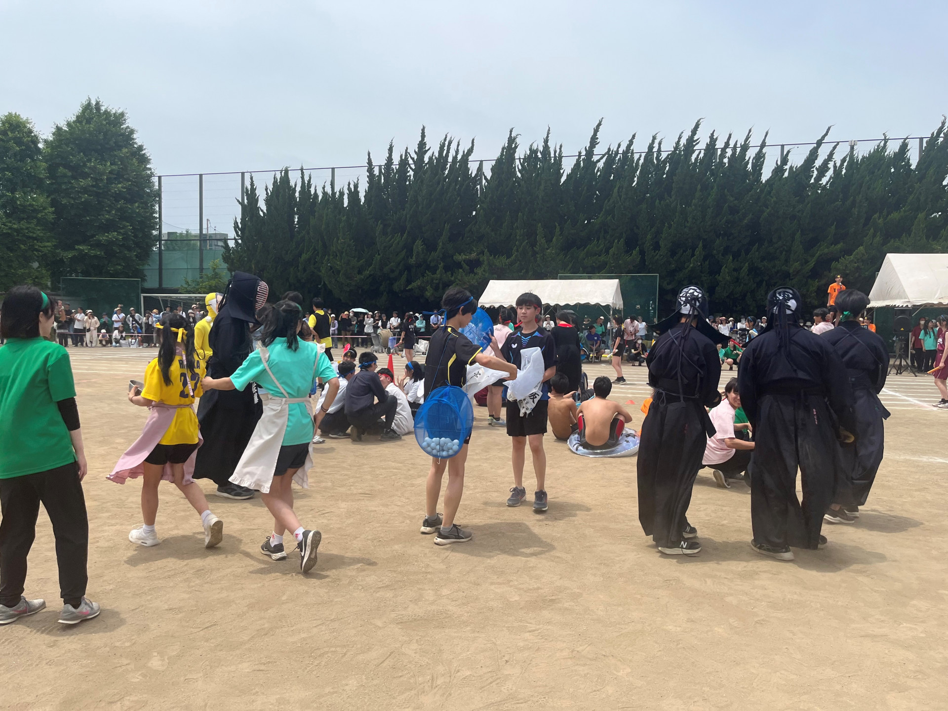 体育祭2025　部活対抗リレー①